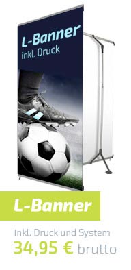 Roll Up Display, Aufsteller