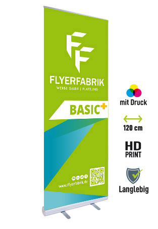 Rollup Aufsteller Basic 80 cm bestellen