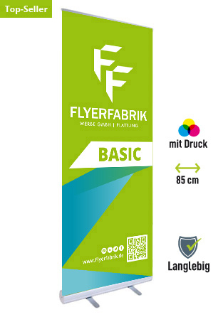 Rollup Aufsteller Basic 85 cm bestellen